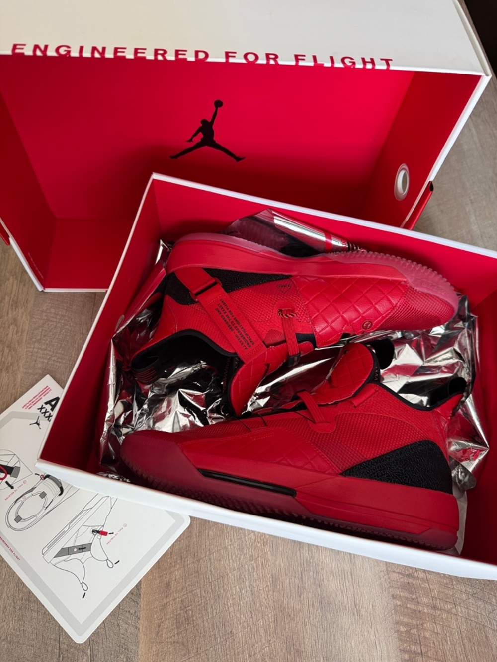 Nike Air Jordan XXXIII University Red Mens 11